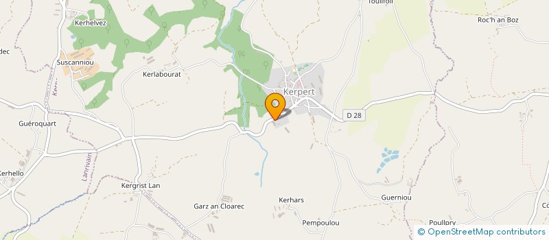 localisation de l'entreprise GE MECAGRI  KERPERT