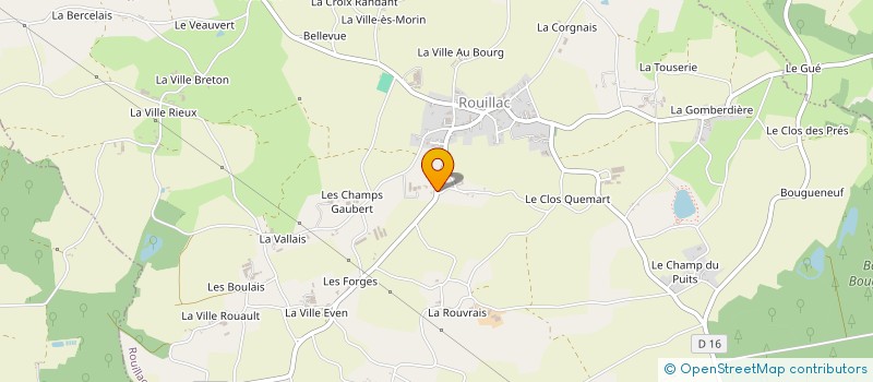 localisation de l'entreprise GE PORC5LAND à ROUILLAC