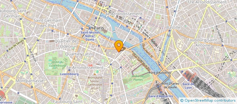 localisation de l'entreprise GE RENOVATION à PARIS