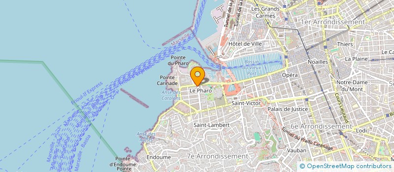 localisation de l'entreprise GE ROC à MARSEILLE