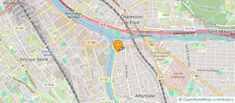 localisation de l'entreprise GE SAFE à ALFORTVILLE