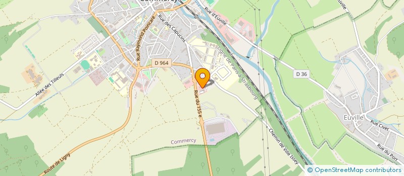 localisation de l'entreprise GE SOLAIRE à COMMERCY