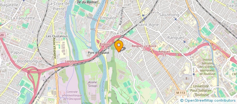 localisation de l'entreprise GE SOMMEIL à TOULOUSE