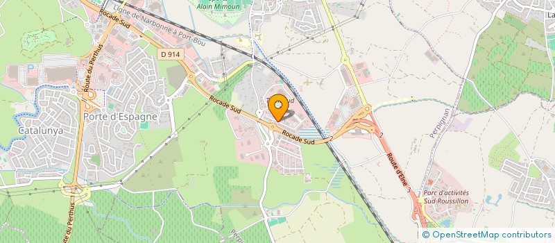 localisation de l'entreprise GE TECHNICOM à PERPIGNAN