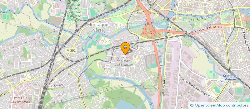 localisation de l'entreprise GE TECHNIQUES ENERGIES à STRASBOURG