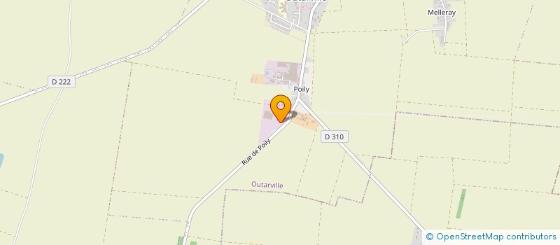 localisation de l'entreprise GE TRANS AGRI SERVICES à OUTARVILLE