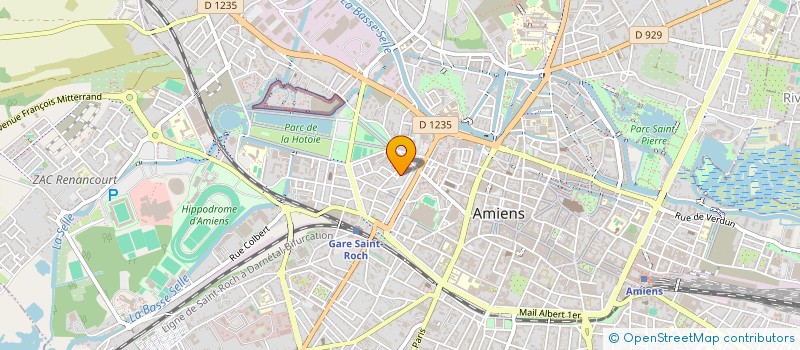 localisation de l'entreprise GE TRANSPORT à AMIENS