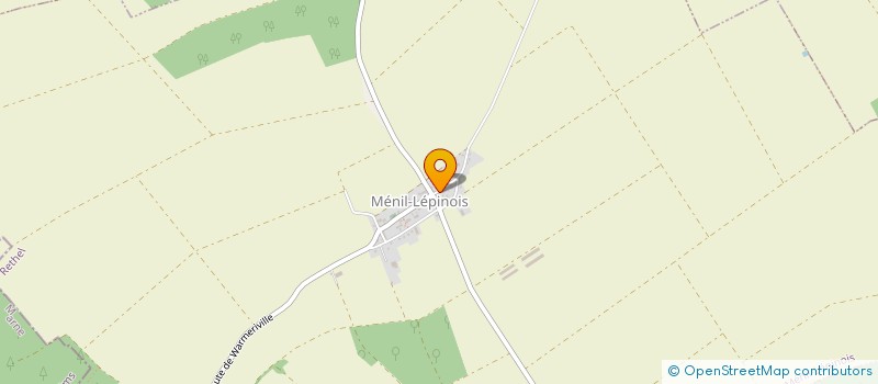 localisation de l'entreprise GE VERZEAUX  MENIL-LEPINOIS