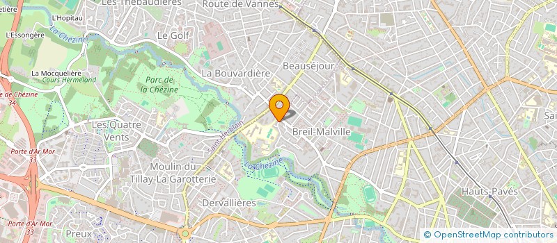 localisation de l'entreprise GE2C à NANTES