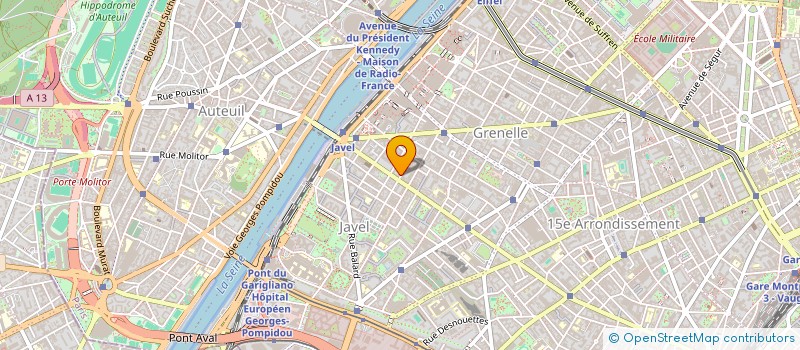 localisation de l'entreprise GE2C - GESTAUDIT FRANCE  PARIS