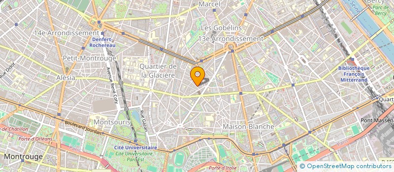 localisation de l'entreprise GE3D  PARIS