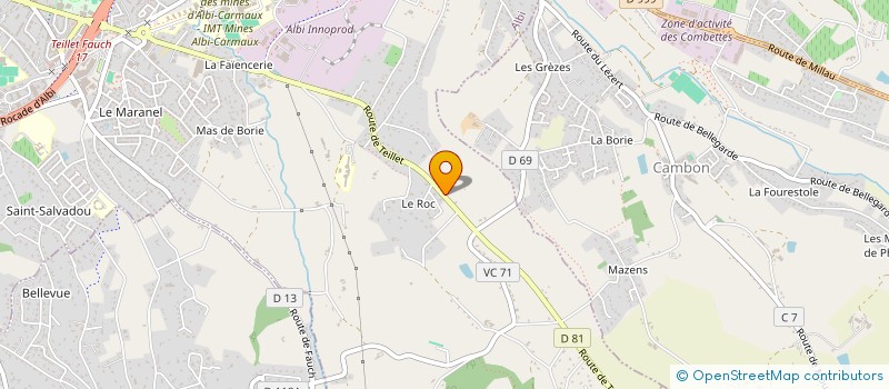 localisation de l'entreprise GE4 GLOBAL EDUCATION : EXCHANGES FOR ENGINEERS AND ENTREPRENEURS à ALBI