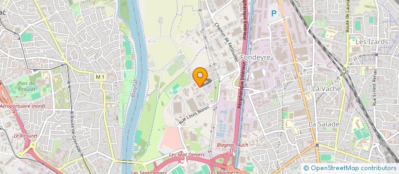localisation de l'entreprise GEA  TOULOUSE