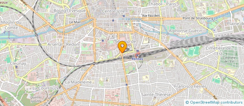 localisation de l'entreprise GEA à RENNES