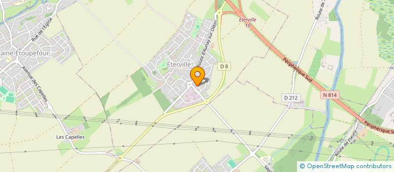 localisation de l'entreprise GEA à ETERVILLE