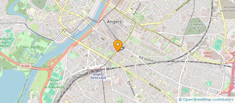 localisation de l'entreprise GEA  ANGERS