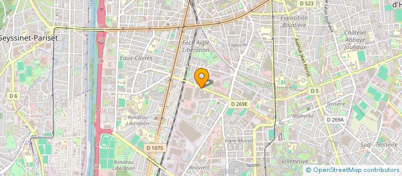 localisation de l'entreprise GEA  GRENOBLE