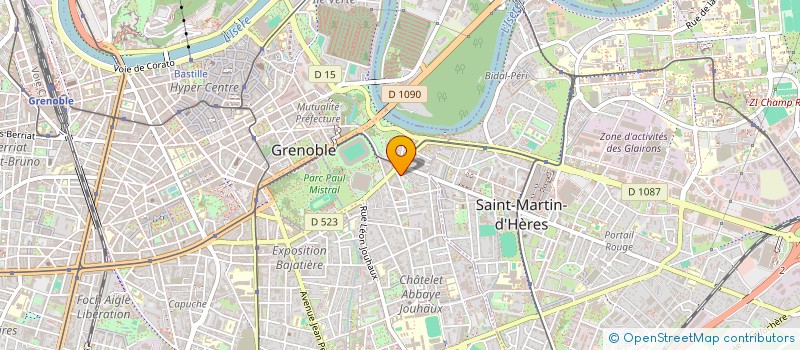 localisation de l'entreprise GEA à GRENOBLE