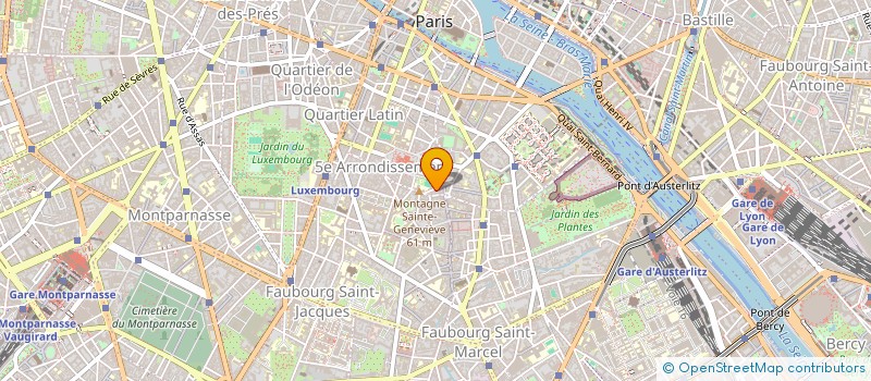 localisation de l'entreprise GEA BAIL à PARIS