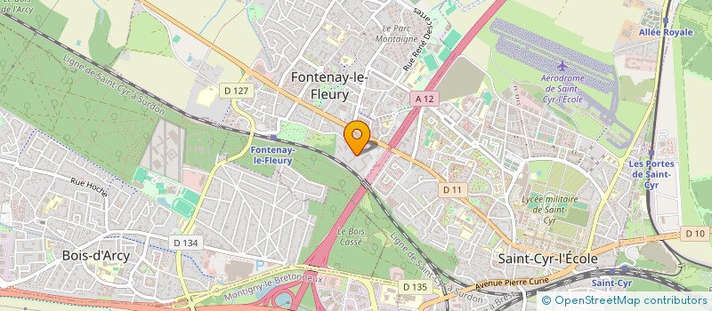 localisation de l'entreprise GEA CONSEIL à FONTENAY-LE-FLEURY