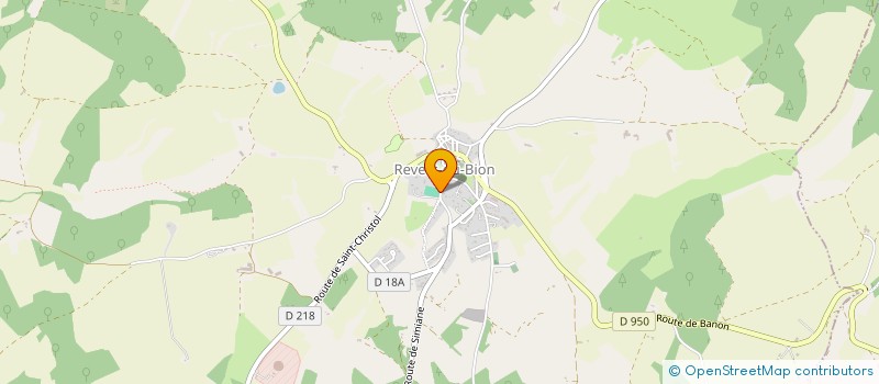 localisation de l'entreprise GEA CONSEILS ET FORMATIONS  REVEST-DU-BION