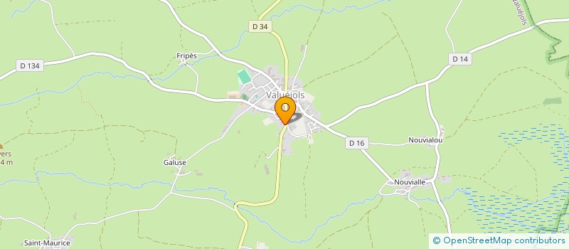 localisation de l'entreprise GEA DE LA SANTOIRE  VIRARGUES