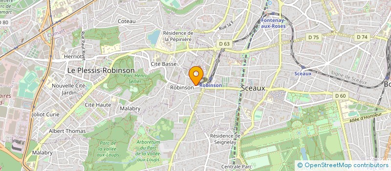 localisation de l'entreprise GEA DES BRUNS  CHATENAY-MALABRY