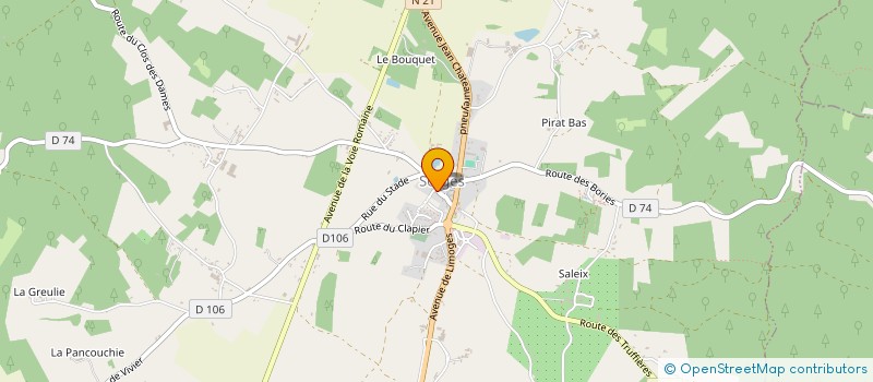 localisation de l'entreprise GEA DES CAUSSES ET RIVIERES  COULAURES