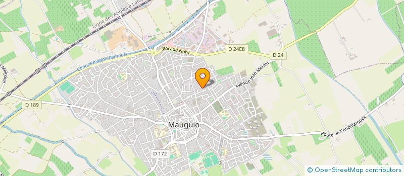 localisation de l'entreprise GEA IMMO  MAUGUIO