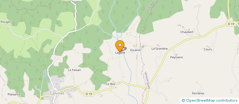 localisation de l'entreprise GEA LA RESSEGUE à CASSANIOUZE