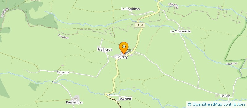 localisation de l'entreprise GEA LHOURS VIDAL à PAULHAC