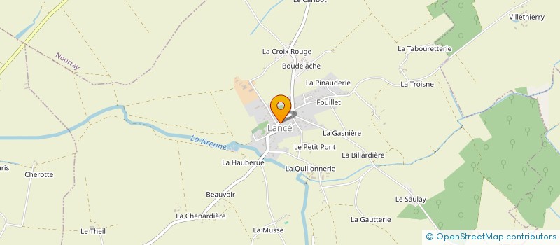 localisation de l'entreprise GEA MUSIPROFS DU VENDOMOIS  LANCE