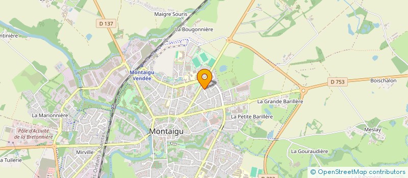 localisation de l'entreprise GEA ON THE ROAD à MONTAIGU-VENDEE