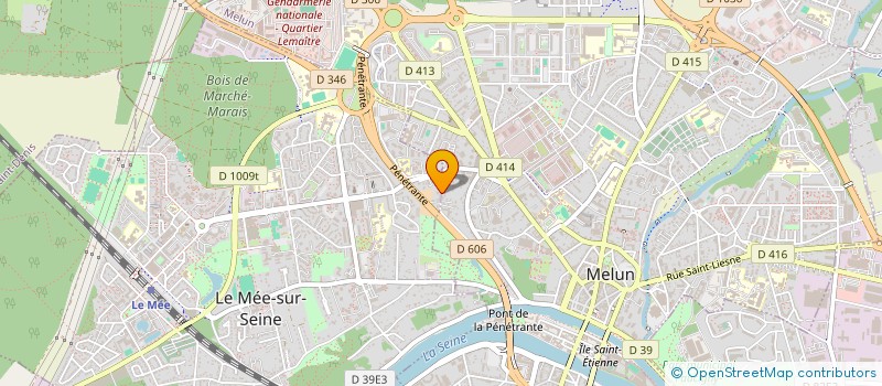 localisation de l'entreprise GEA PATRIMONIO  LE MEE SUR SEINE