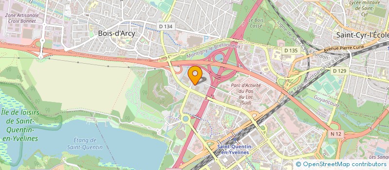 localisation de l'entreprise GEA PROCESS ENGINEERING  MONTIGNY-LE-BRETONNEUX