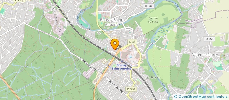 localisation de l'entreprise GEA TECHSOL  BOUSSY-SAINT-ANTOINE