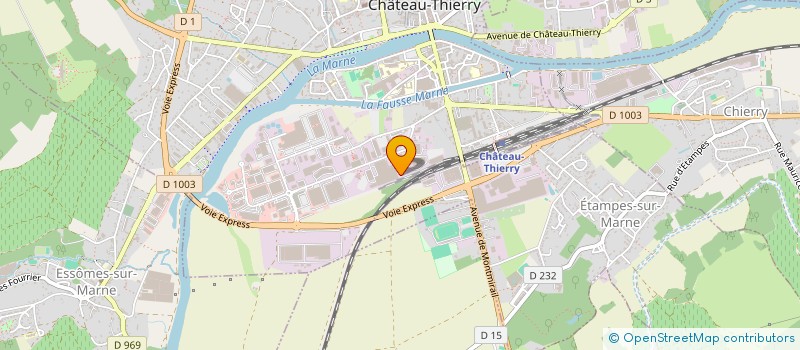 localisation de l'entreprise GEA WESTFALIA SEPARATOR FRANCE à CHATEAU-THIERRY