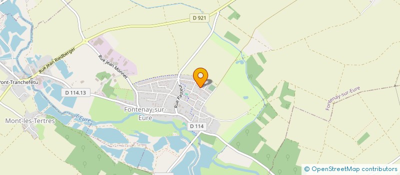 localisation de l'entreprise GEACE à FONTENAY-SUR-EURE
