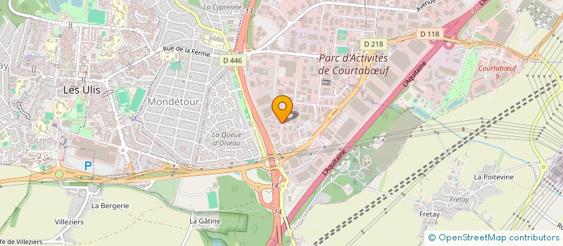 localisation de l'entreprise GEAFP à LES ULIS