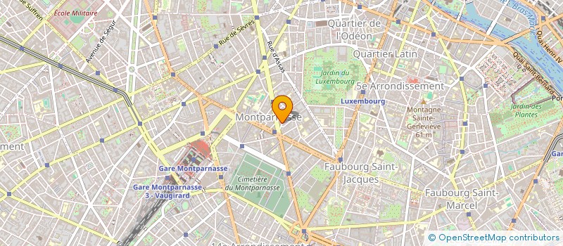 localisation de l'entreprise GEAL  PARIS