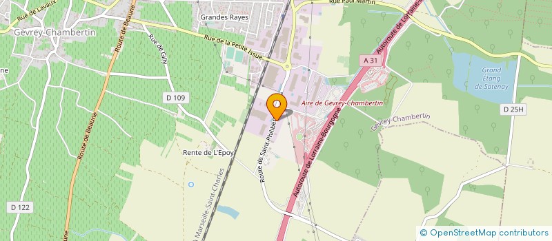 localisation de l'entreprise GEALAN SARL à GEVREY-CHAMBERTIN