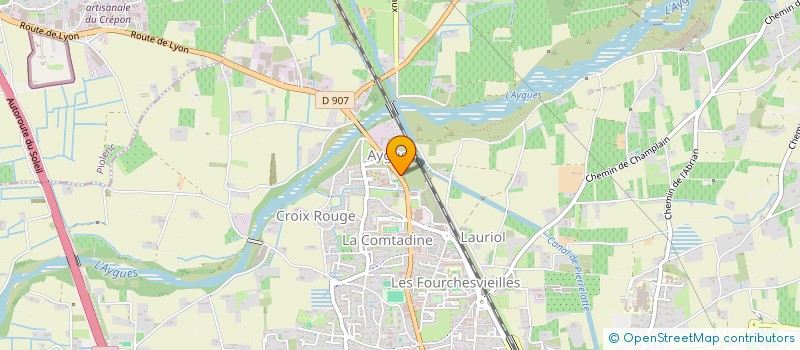 localisation de l'entreprise GEALY  ORANGE