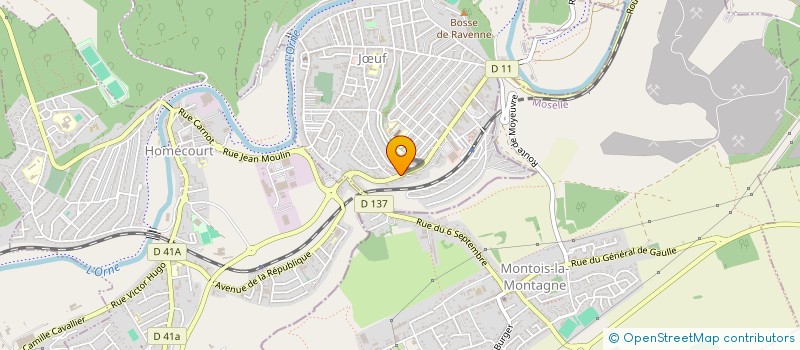 localisation de l'entreprise GEAN  JUF