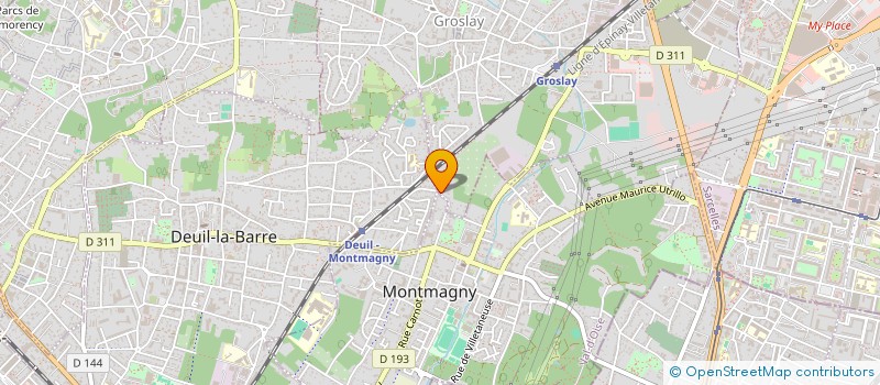 localisation de l'entreprise GEANT CONSULTING. à GROSLAY