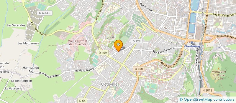 localisation de l'entreprise GEANT VIT  CHERBOURG-EN-COTENTIN