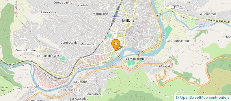 localisation de l'entreprise GEAPREVOST  LA ROQUE-SAINTE-MARGUERITE