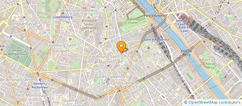 localisation de l'entreprise GEARA ETUD APPL RECH AGRICULT à PARIS