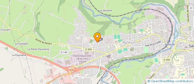 localisation de l'entreprise GEAUCA  THEREVAL