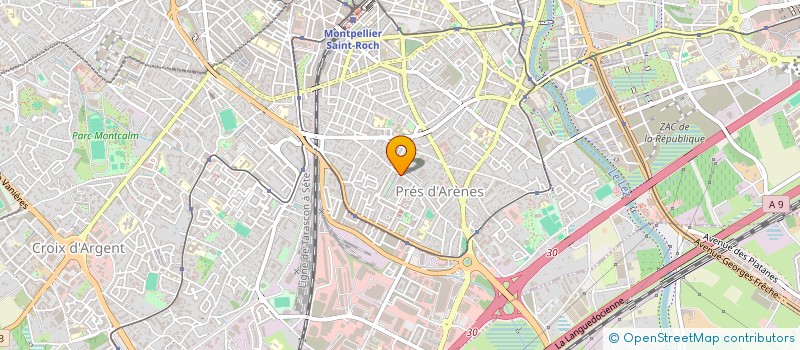 localisation de l'entreprise GEAUGEY ELECTRICITE à MONTPELLIER