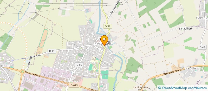 localisation de l'entreprise GEAVED  ARGENCES